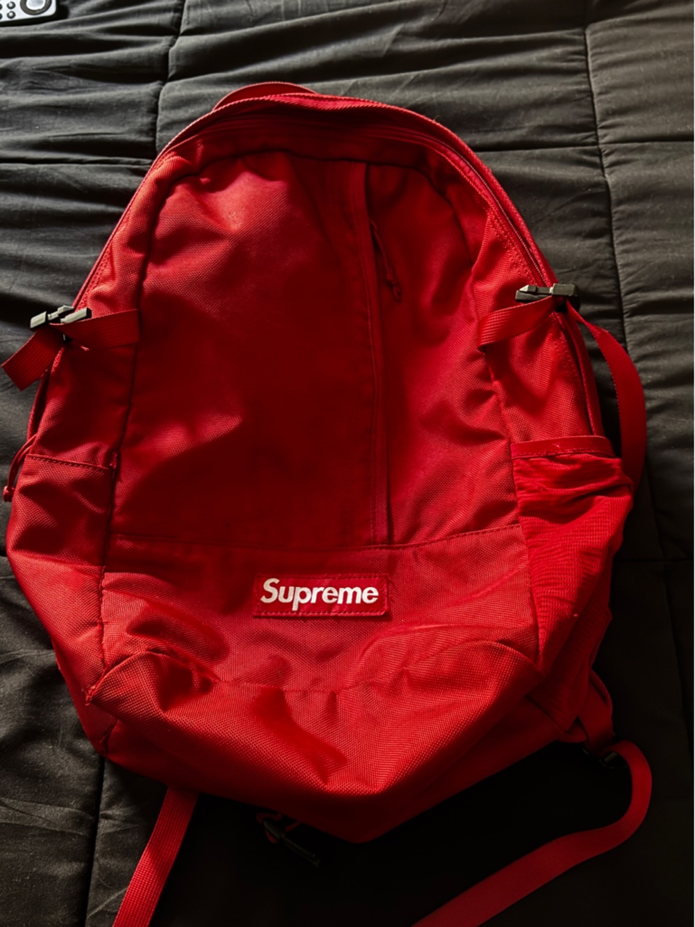 Supreme Red Backpack